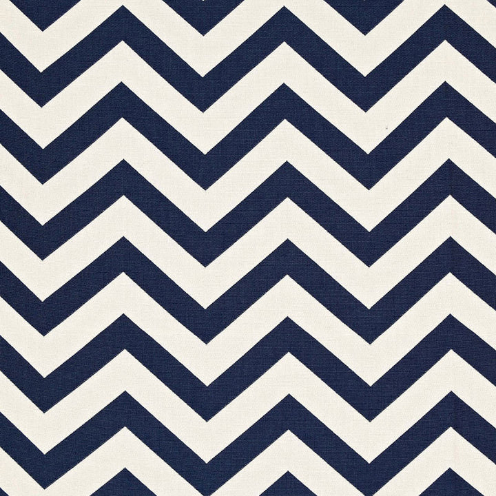 Antibes Chevron Navy 65920 by Schumacher Fabric Schumacher Fabric Antibes Chevron Navy 65920Fabric SOLUTION DYED ACRYLIC 100% MEXICO </p><p>Repeat: H: HORZ. 9" (23CM) , V: VERT. 4 1/2" (11CM) 54 - Fabric Carolina -