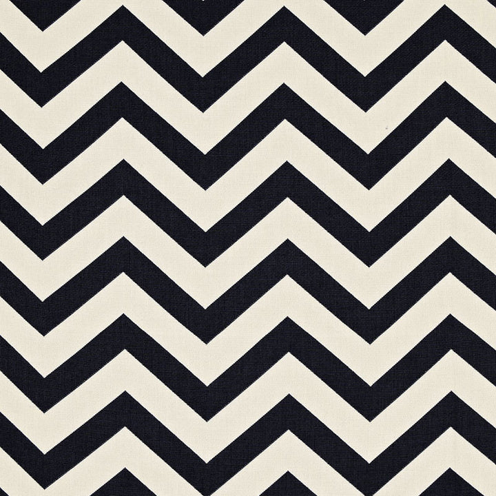 Antibes Chevron Jet 65923 by Schumacher Fabric COTE D'AZUR See Sample MEXICO MEDIUM DUTY </p><p>Repeat: Horizontal: 9" (23CM) and Vertical: 4 1/2" (11CM) 54" WIDE (137CM) - Fabric Carolina -