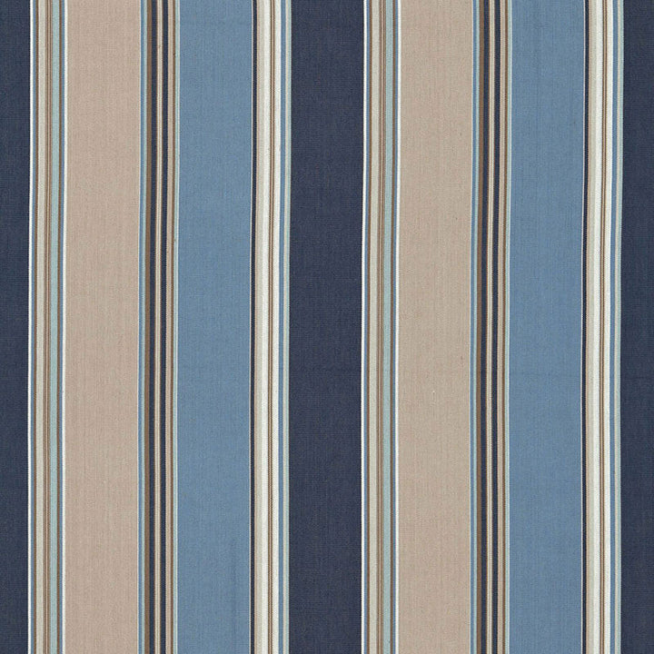 Addison Cotton Stripe Indigo 66002 by Schumacher Fabric Schumacher Fabric Addison Cotton Stripe Indigo 66002Fabric COTTON 100% INDIA </p><p>Repeat: H: HORZ. 13 1/4" (34CM) , V: 53 - Fabric Carolina -