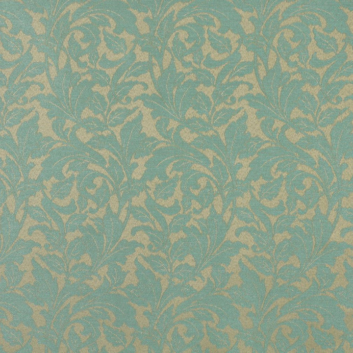 6600 Seafoam/Leaf by Charlotte Fabric Outdoor/Indoor Oasis III 100% Woven Polyester Made In USA Exceeds 48,000 Wyzenbeek Rubs (Heavy Duty) Horizontal: 7.50" x Vertical: 20.0" 54 Inches - Fabric Carolina -