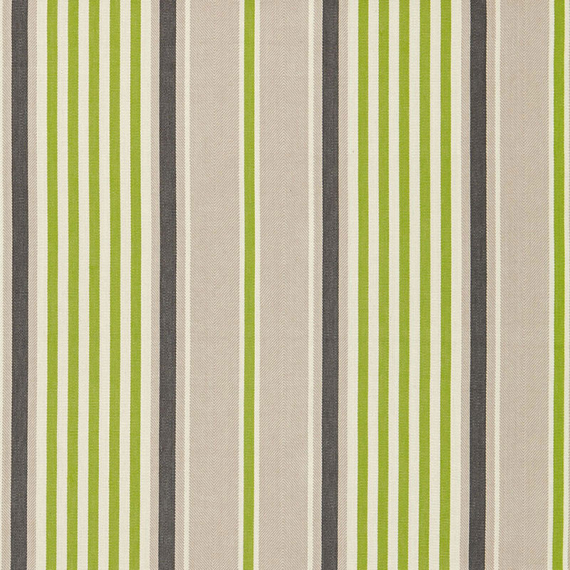 Minzer Cotton Stripe Vert 66012 by Schumacher Fabric SEA ISLAND STRIPES See Sample INDIA . </p><p>Repeat: Horizontal: 13 1/4" (34CM) and Vertical: - 53" WIDE (135CM) - Fabric Carolina -