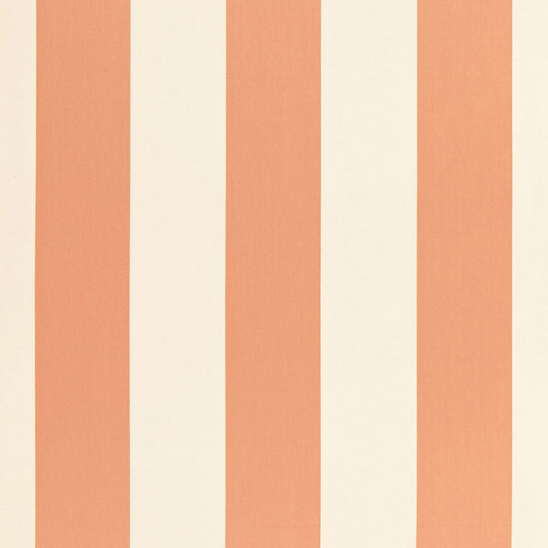 Beaufort Awning Stripe Peche 66043 by Schumacher Designer Fabric SEA ISLAND STRIPES COTTON 73% BAMBOO 27% INDIA MARTINDALE 8,000 </p><p>Repeat: Horizontal: 8 3/4" (22CM) and Vertical: 53.5 - Swanky Fabrics -