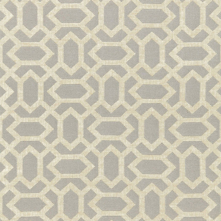 San Remo Fret Dove Grey 66060 by Schumacher Designer Fabric COTE D'AZUR See Sample UNITED STATES OF AMERICA MEDIUM DUTY </p><p>Repeat: Horizontal: 7 1/4" (18CM) and Vertical: 6 1/2" (17CM) 54" WIDE (137CM) - Swanky Fabrics -