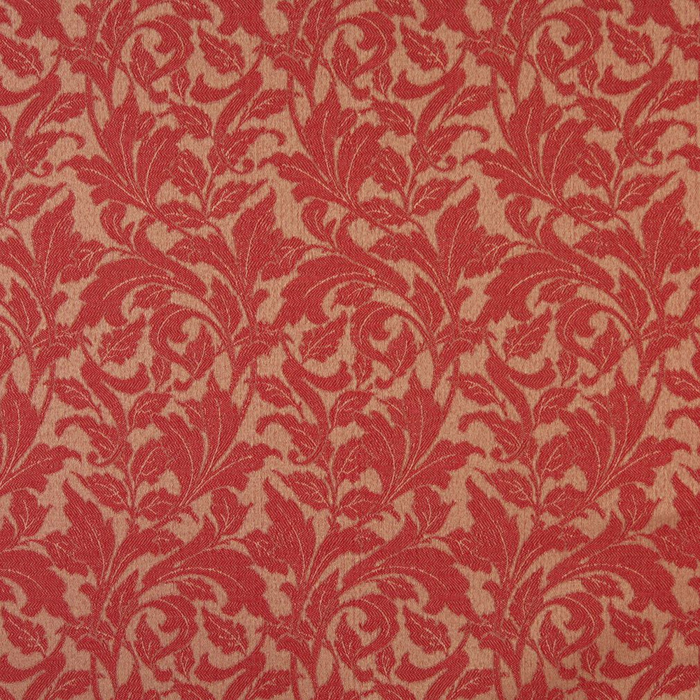 6606 Ruby/Leaf by Charlotte Fabric Outdoor/Indoor Oasis III 100% Woven Polyester Made In USA Exceeds 48,000 Wyzenbeek Rubs (Heavy Duty) </p><p>Repeat: Horizontal: 7.50" x Vertical: 20.0" 54 Inches - Fabric Carolina -