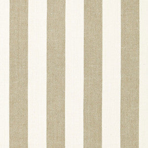 Augustin Linen Stripe Linen / Ivory 66071 by Schumacher Fabric