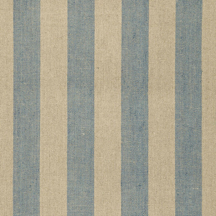 Augustin Linen Stripe Denim / Linen 66073 by Schumacher Fabric SEA ISLAND STRIPES See Sample INDIA LIGHT DUTY </p><p>Repeat: Horizontal: 5 7/8" (15CM) and Vertical: - 53" WIDE (135CM) - Fabric Carolina -