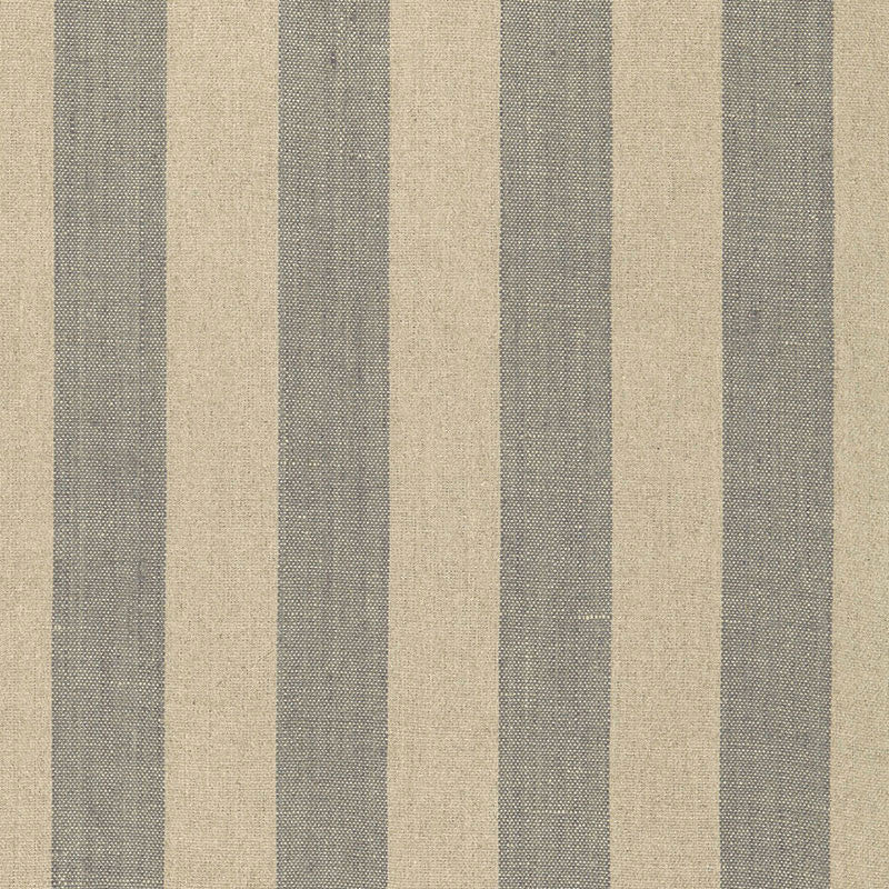 Augustin Linen Stripe Steel / Linen 66074 by Schumacher Fabric SEA ISLAND STRIPES LINEN 100% INDIA MARTINDALE 6,500 </p><p>Repeat: Horizontal: 5 7/8" (15CM) and Vertical: 53 - Fabric Carolina -