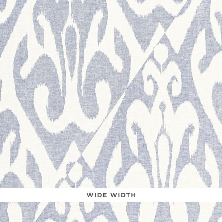 Tokat Weave Indigo 66100 by Schumacher Designer Fabric PALAZZO LINEN 100% SPAIN MARTINDALE 10,000 </p><p>Repeat: Horizontal: 11 1/4" (29CM) and Vertical: 29 1/4" (74CM) 118 - Swanky Fabrics -