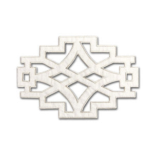 Brighton Applique Swan 66120 by Schumacher Trim