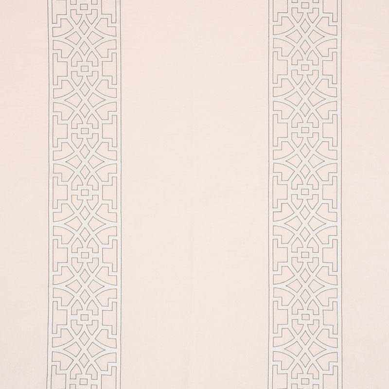 Don'T Fret Blush Conch 66183 by Schumacher Fabric SHEERS & CASEMENTS III See Sample INDIA MEDIUM DUTY </p><p>Repeat: Horizontal: 27" (69CM) and Vertical: 7 3/4" (20CM) 55" WIDE (140CM) - Fabric Carolina -