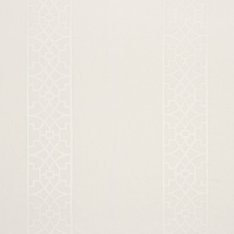 Don'T Fret Ivory 66185 by Schumacher Fabric Schumacher Fabric Don'T Fret Ivory 66185Fabric LINEN 73% INDIA </p><p>Repeat: H: HORZ. 27" (69CM) , V: VERT. 7 3/4" (20CM) 55 - Fabric Carolina -