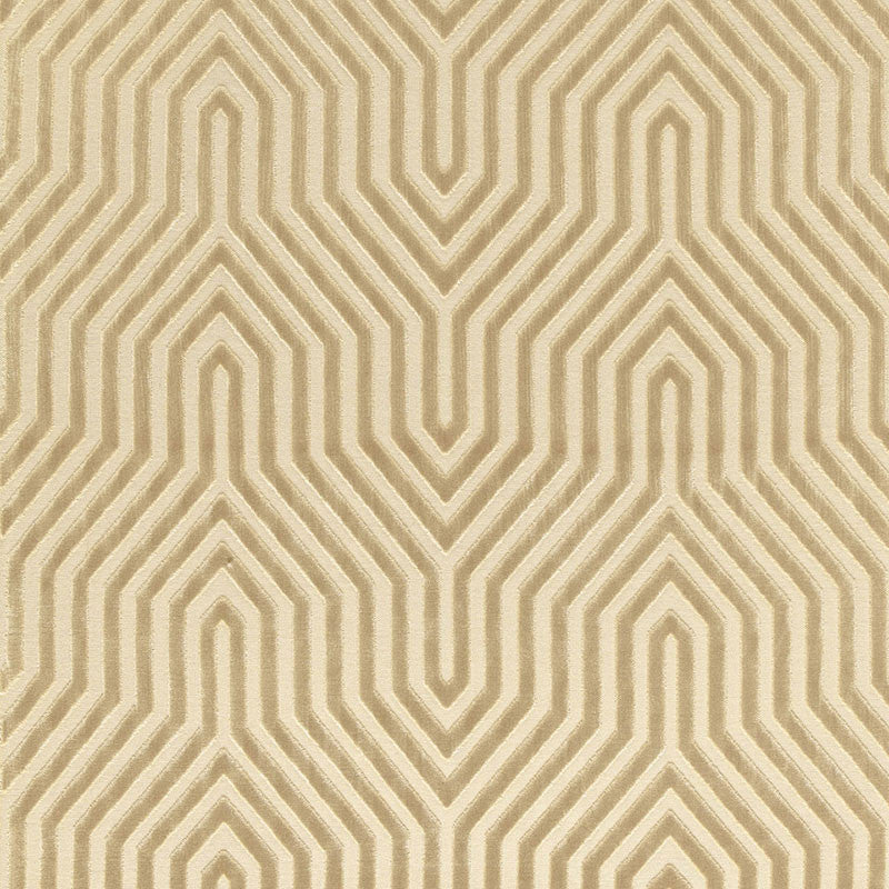 Vanderbilt Velvet Greige 66191 by Schumacher Fabric MARY MCDONALD VISCOSE 87% COTTON 13% ITALY MARTINDALE 40,000 </p><p>Repeat: Horizontal: 14 1/4" (36CM) and Vertical: 7 7/8" (20CM) 56 - Fabric Carolina -