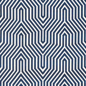 Vanderbilt Velvet Bleu 66194 by Schumacher Fabric