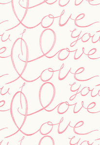 Love Pink Lemonade 66202 by Schumacher Fabric