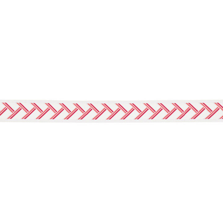 Twix Tape Pink Lemonade / Punch 66223 by Schumacher Fabric LULU DK | CHILD See Sample INDIA . </p><p>Repeat: Horizontal: 2 1/8" (5CM) and Vertical: - 3 1/2" WIDE (9CM) - Fabric Carolina -