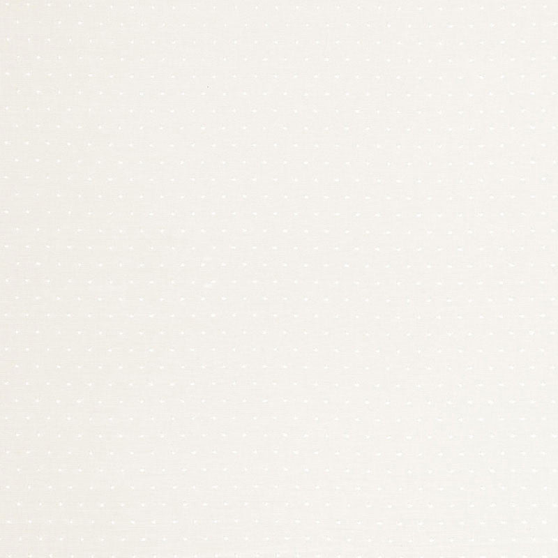 Pin Dot Madras Ivory 66270 by Schumacher Fabric COUNTRY CHIC See Sample SCOTLAND NOT APPLICABLE </p><p>Repeat: Horizontal: 1/4" (1CM) and Vertical: 1 1/8" (3CM) 65 1/2" WIDE (166CM) - Fabric Carolina -