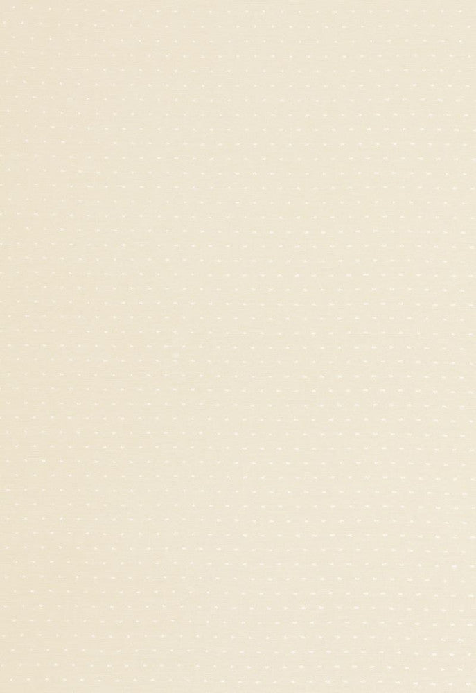 Pin Dot Madras Natural 66271 by Schumacher Designer Fabric Radiance-Sheers 100% Cotton - Horizontal: 1/4- and Vertical: 1.125 65.5 - Swanky Fabrics -