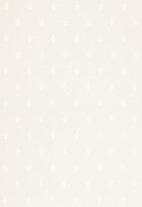 Fleur De Lys Madras Ivory 66290 by Schumacher Fabric