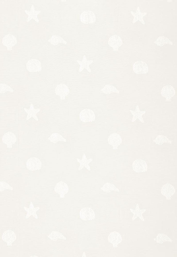 Sanibel Madras Ivory 66320 by Schumacher Fabric Radiance-Sheers 100% Cotton - Horizontal: 8.5 and Vertical: 15.625 68 - Fabric Carolina -