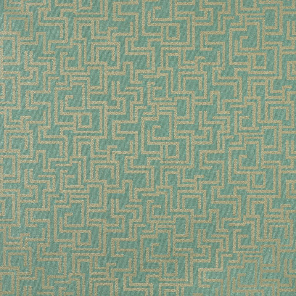 6632 Seafoam/Geometric by Charlotte Fabric Outdoor/Indoor Oasis III 100% Woven Polyester Made In USA Exceeds 48,000 Wyzenbeek Rubs (Heavy Duty) </p><p>Repeat: Horizontal: 29.0" x Vertical: 10.0" 54 Inches - Fabric Carolina -