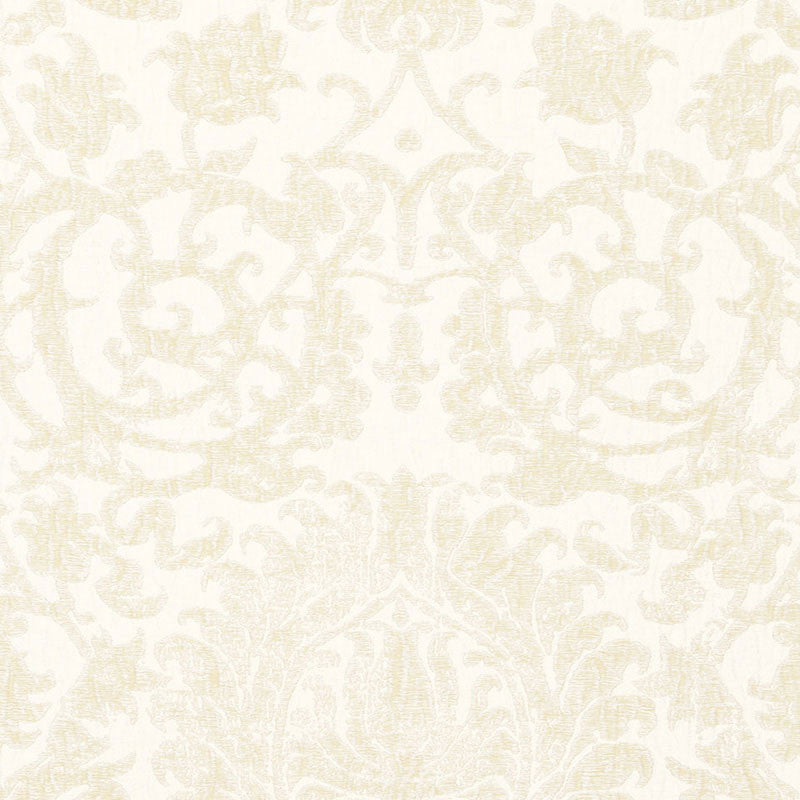 Arezzo Linen Damask Champagne 66362 by Schumacher Designer Fabric PALAZZO LINEN 52% VISCOSE 19% ITALY MARTINDALE 12,000 </p><p>Repeat: Horizontal: 25 1/2" (65CM) and Vertical: 30" (76CM) 51 - Swanky Fabrics -