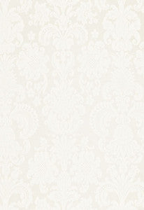 Kirkmicha Jacquard Madras Ivory 66370 by Schumacher Fabric