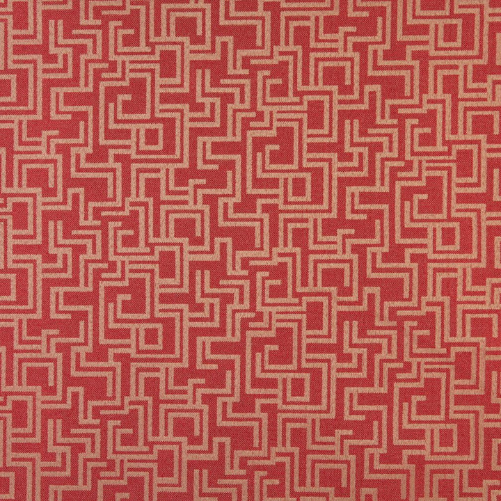 6638 Ruby/Geometric by Charlotte Fabric Outdoor/Indoor Oasis III 100% Woven Polyester Made In USA Exceeds 48,000 Wyzenbeek Rubs (Heavy Duty) </p><p>Repeat: Horizontal: 29.0" x Vertical: 10.0" 54 Inches - Fabric Carolina -