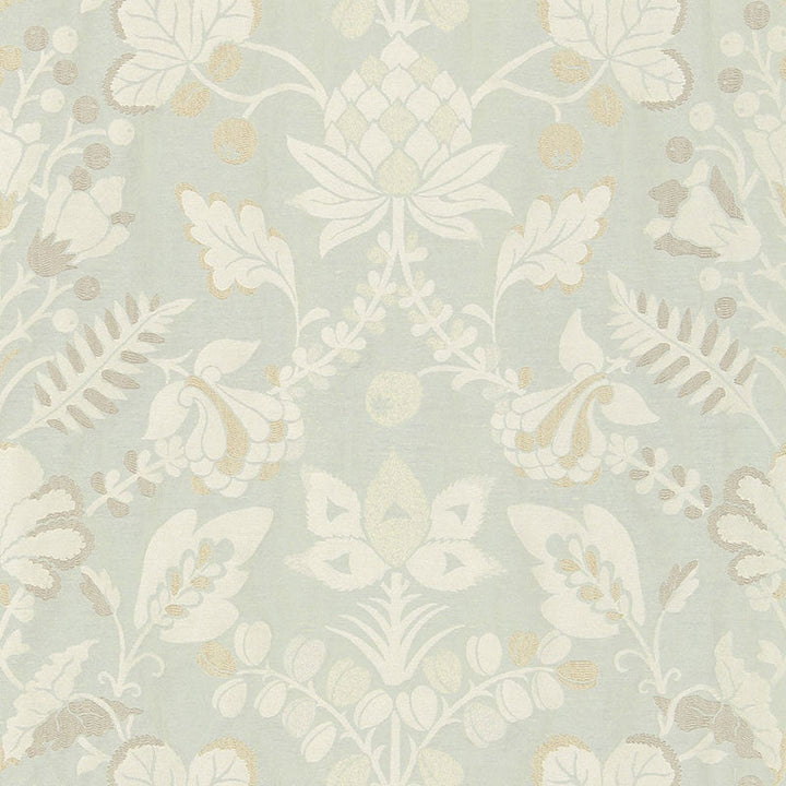 Sorano Weave Celestial 66390 by Schumacher Designer Fabric PALAZZO LINEN 35% COTTON 25% ITALY WYZENBEEK 10,000 </p><p>Repeat: Horizontal: 27" (69CM) and Vertical: 26" (66CM) 54 - Swanky Fabrics -