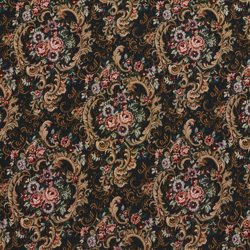 6642 Isabella by Charlotte Designer Fabric Tapestry Treasures III 40% Polyester, 36% Olefin, 24% Cotton Canada Exceeds 100,000 Wyzenbeek Rubs (Heavy Duty) Horizontal: 13.5" x Vertical: 13.5" 54 Inches - Swanky Fabrics -