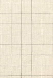 Mellier Plaid Linen 66450 by Schumacher Fabric