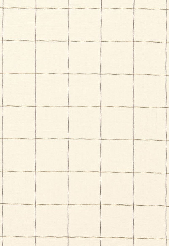 Mellier Plaid Ivory 66451 by Schumacher Fabric Courtrai 100% Trevira Martindale 50,000 Horizontal: 4.25 and Vertical: 4.25 56 - Fabric Carolina -