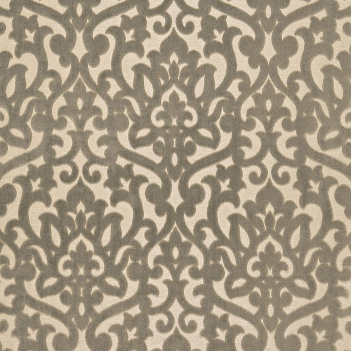 Luxembourg Velvet Driftwood 66511 by Schumacher Fabric COURTRAI See Sample BELGIUM HEAVY DUTY </p><p>Repeat: Horizontal: 6 5/8" (17CM) and Vertical: 21" (53CM) 53 5/8" WIDE (136CM) - Fabric Carolina -