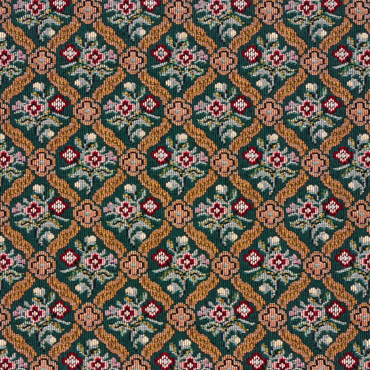 6651 Jasper by Charlotte Fabric Tapestry Treasures III 36% Polyester, 32% Cotton, 32% Olefin Canada Exceeds 100,000 Wyzenbeek Rubs (Heavy Duty) Horizontal: 2.5" x Vertical: 2.75" 54 Inches - Fabric Carolina -