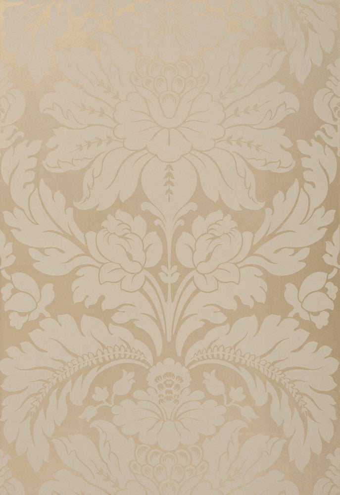 Anvers Damask Bronze 66560 by Schumacher Fabric Courtrai 100% Trevira Martindale 15,000 Horizontal: 27.5 and Vertical: 31.25 55 - Fabric Carolina -