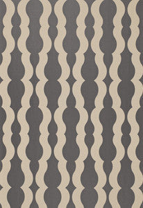 Villeroux Weave Charcoal 66570 by Schumacher Fabric