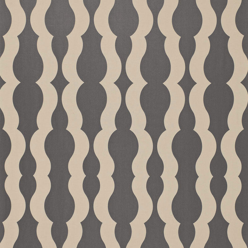 Villeroux Weave Charcoal 66570 by Schumacher Designer Fabric COURTRAI See Sample ITALY MEDIUM DUTY </p><p>Repeat: Horizontal: 6 7/8" (17CM) and Vertical: 20 1/4" (51CM) 55" WIDE (140CM) - Swanky Fabrics -