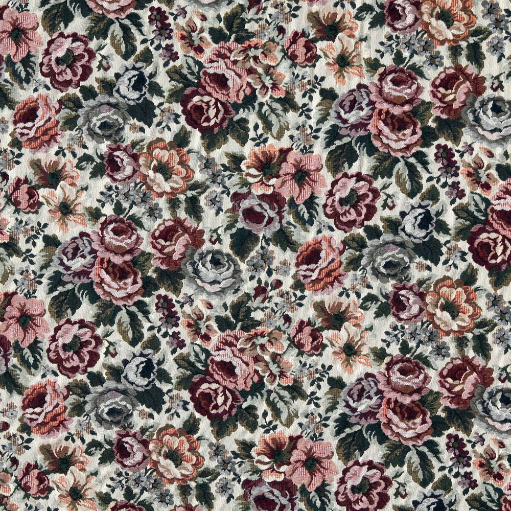 6657 Wildrose by Charlotte Fabric Tapestry Treasures III 36% Polyester, 32% Cotton, 32% Olefin Canada Exceeds 100,000 Wyzenbeek Rubs (Heavy Duty) Horizontal: 27.0" x Vertical: 13.5" 54 Inches - Fabric Carolina -