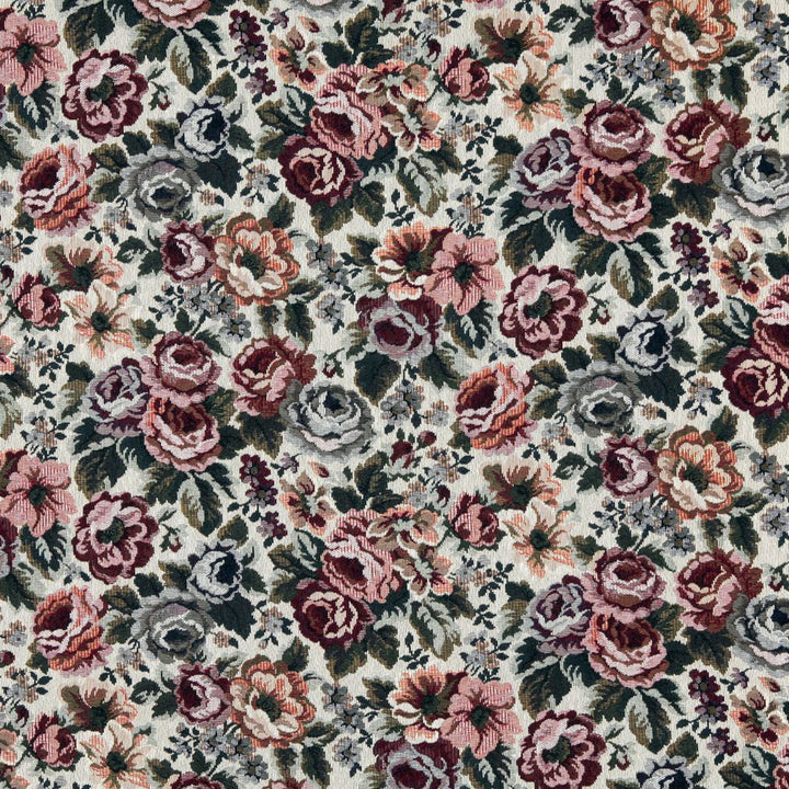 6657 Wildrose by Charlotte Fabric Tapestry Treasures III 36% Polyester, 32% Cotton, 32% Olefin Canada Exceeds 100,000 Wyzenbeek Rubs (Heavy Duty) Horizontal: 27.0" x Vertical: 13.5" 54 Inches - Fabric Carolina -