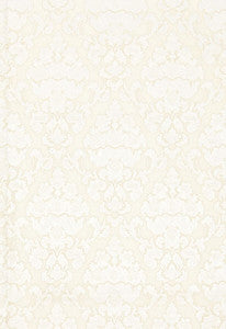 Montalcino Applique Damask Champagne 66592 by Schumacher Fabric