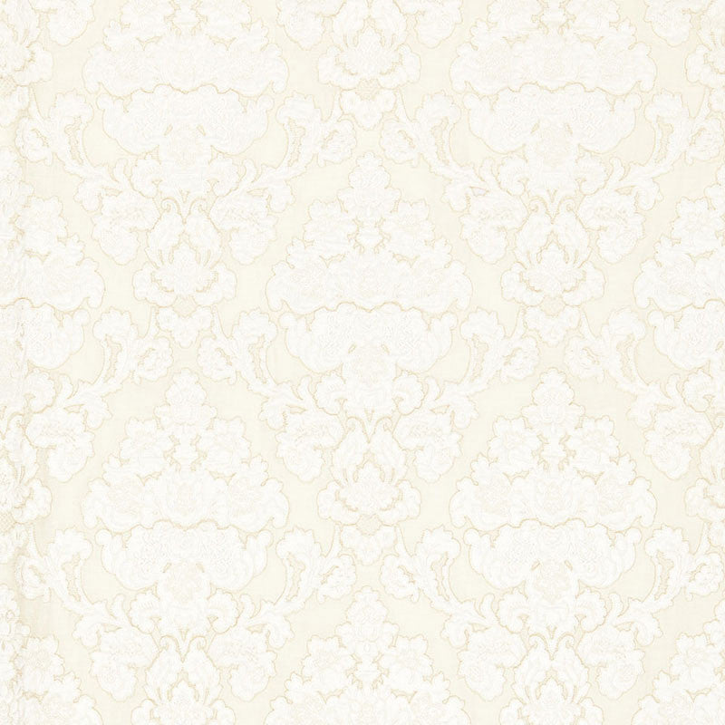 Montalcino Applique Damask Champagne 66592 by Schumacher Fabric PALAZZO See Sample INDIA . </p><p>Repeat: Horizontal: 6 3/8" (16CM) and Vertical: 15 1/4" (39CM) 51 1/4" WIDE (130CM) - Fabric Carolina -