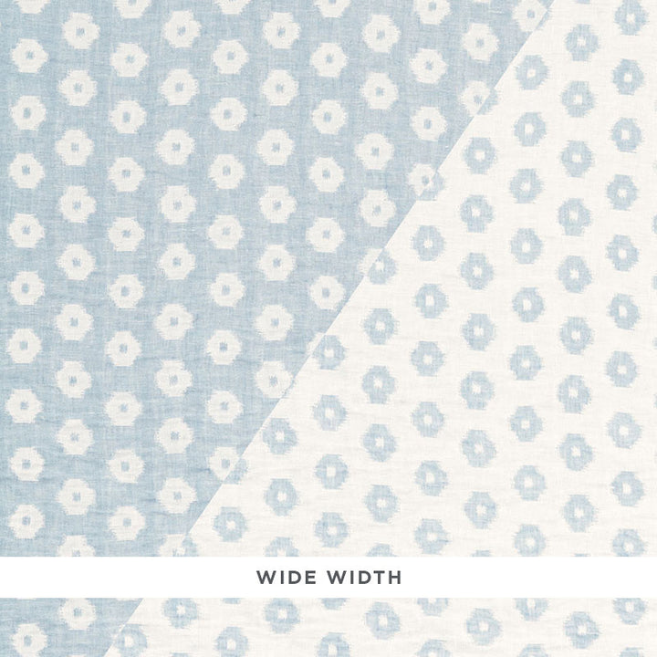 Timur Weave Sky 66611 by Schumacher Fabric PALAZZO LINEN 100% SPAIN MARTINDALE 10,000 </p><p>Repeat: Horizontal: 1 1/8" (3CM) and Vertical: 4 1/2" (11CM) 118 - Fabric Carolina -