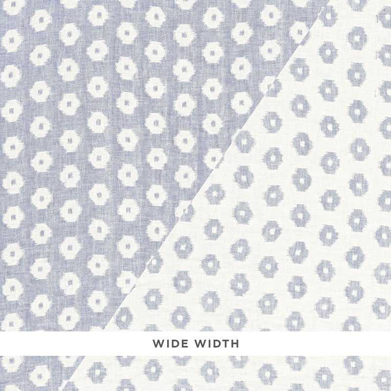 Timur Weave Indigo 66612 by Schumacher Fabric PALAZZO LINEN 100% SPAIN MARTINDALE 10,000 </p><p>Repeat: Horizontal: 1 1/8" (3CM) and Vertical: 4 1/2" (11CM) 118 - Fabric Carolina -