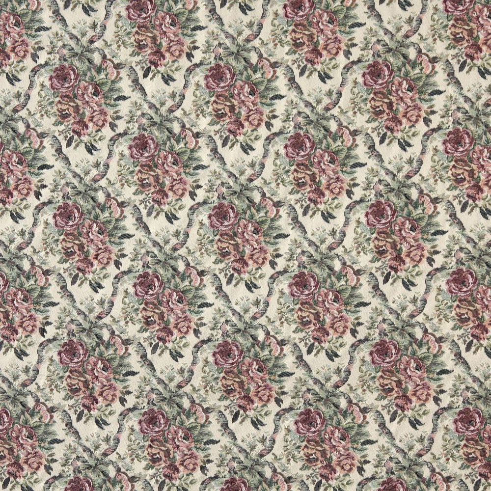 6664 Primrose by Charlotte Fabric Tapestry Treasures III 36% Polyester, 32% Cotton, 32% Olefin Canada Exceeds 100,000 Wyzenbeek Rubs (Heavy Duty) Horizontal: 8.0" x Vertical: 7.0" 54 Inches - Fabric Carolina -