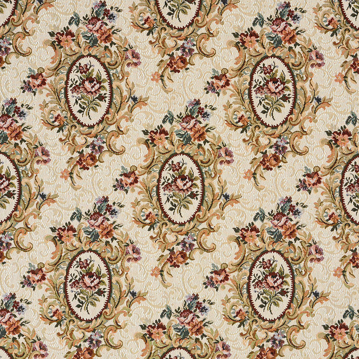 6667 Heirloom by Charlotte Fabric Tapestry Treasures III 36% Polyester, 32% Cotton, 32% Olefin Canada Exceeds 100,000 Wyzenbeek Rubs (Heavy Duty) Horizontal: 12.5" x Vertical: 13.5" 54 Inches - Fabric Carolina -