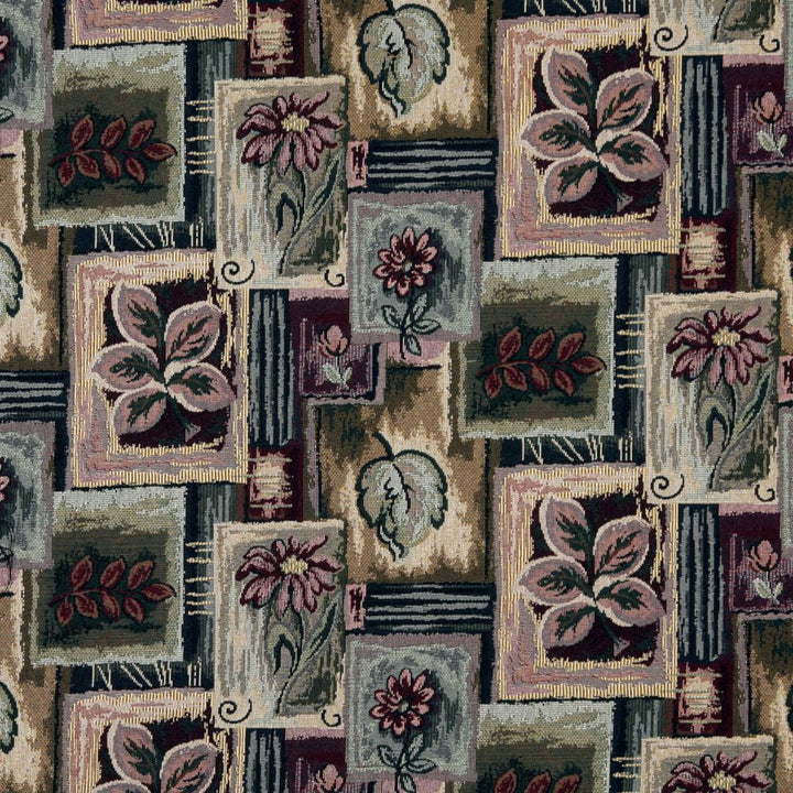 6669 Brandy by Charlotte Fabric Tapestry Treasures III 36% Polyester, 32% Cotton, 32% Olefin Canada Exceeds 100,000 Wyzenbeek Rubs (Heavy Duty) Horizontal: 26.0" x Vertical: 13.5" 54 Inches - Fabric Carolina -
