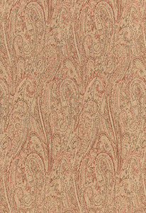 Cameron Wool Paisley Clay 66700 by Schumacher Fabric