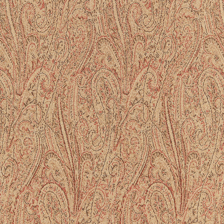Cameron Wool Paisley Clay 66700 by Schumacher Fabric LUXE LODGE See Sample FRANCE HEAVY DUTY </p><p>Repeat: Horizontal: 6 1/8" (16CM) and Vertical: 26 3/4" (68CM) 49 1/2" WIDE (125CM) - Fabric Carolina -