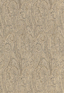 Cameron Wool Paisley Buckskin 66702 by Schumacher Fabric