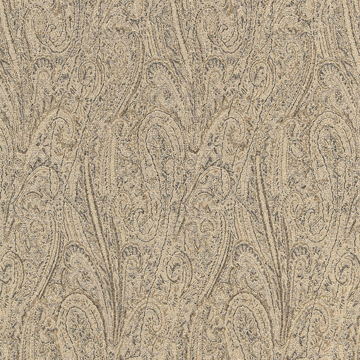 Cameron Wool Paisley Buckskin 66702 by Schumacher Fabric LUXE LODGE See Sample FRANCE HEAVY DUTY </p><p>Repeat: Horizontal: 6 1/8" (16CM) and Vertical: 26 3/4" (68CM) 49 1/2" WIDE (125CM) - Fabric Carolina -