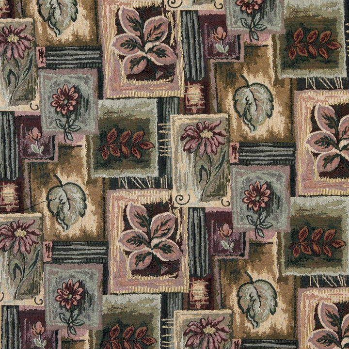 6670 Clover by Charlotte Fabric Tapestry Treasures III 36% Polyester, 32% Cotton, 32% Olefin Canada Exceeds 100,000 Wyzenbeek Rubs (Heavy Duty) Horizontal: 26.0" x Vertical: 13.5" 54 Inches - Fabric Carolina -